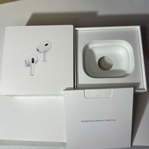 Apple AirPods Pro 2nd Generation Original Genuine Empty Box Manual Only
